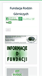 Mobile Screenshot of fundacjafrg.pl